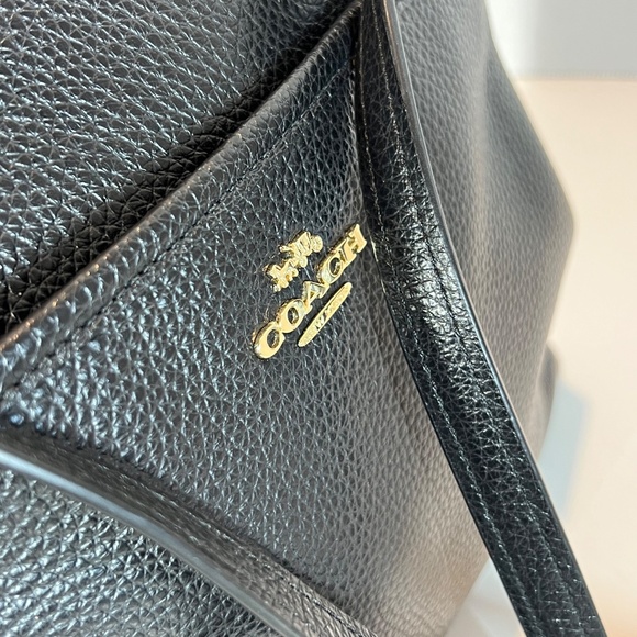 Coach Pebble Leather File Bag - Picture 4 of 12